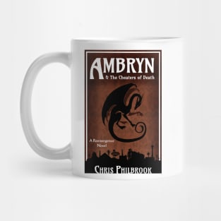 Ambryn & the Cheaters of Death - Reemergence Dragon Novel Book Cover Mug